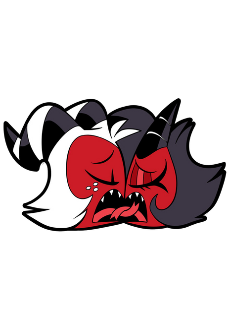 Moxxie + Millie Make Out - Enamel Pin  *SALE*