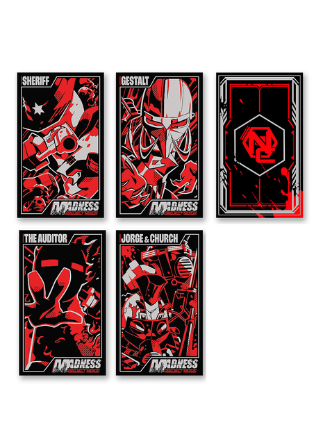 MADNESS: Project Nexus - Metal Card Set Series 3 *LIMITED STOCK*