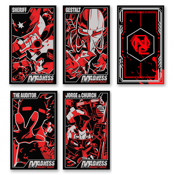 MADNESS: Project Nexus - Metal Card Set Series 3 *LIMITED STOCK