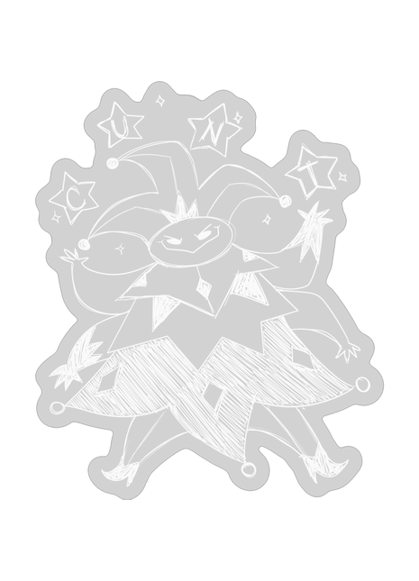 Sketchy Mammon Car Decal *LIMITED STOCK*