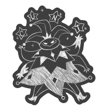 Sketchy Mammon Car Decal *LIMITED STOCK*