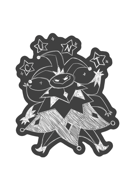 Sketchy Mammon Car Decal *LIMITED STOCK*