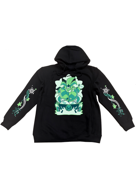 Pullover Hoodie - Mammon - Cozy Winter w/Printed Sleeves *PRE-ORDER*
