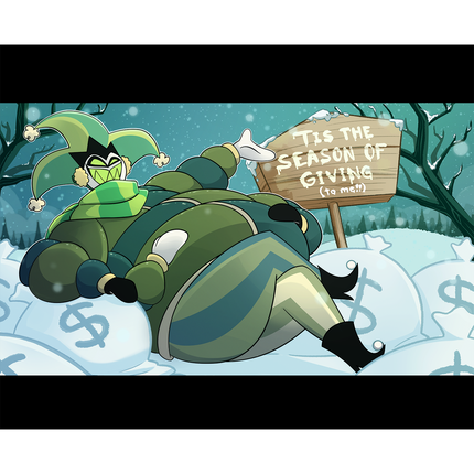 Mammon - Cozy Winter - Poster Print *PRE-ORDER*