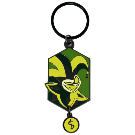 Mammon Enamel Keychain With Charm *SALE*