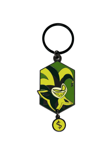 Mammon Enamel Keychain With Charm *SALE*