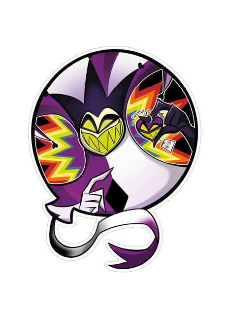 Mammon Pride Balloon Sticker *PRE-ORDER*