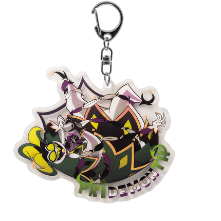Mammon - Pride 2025 Acrylic Keychain *SALE*