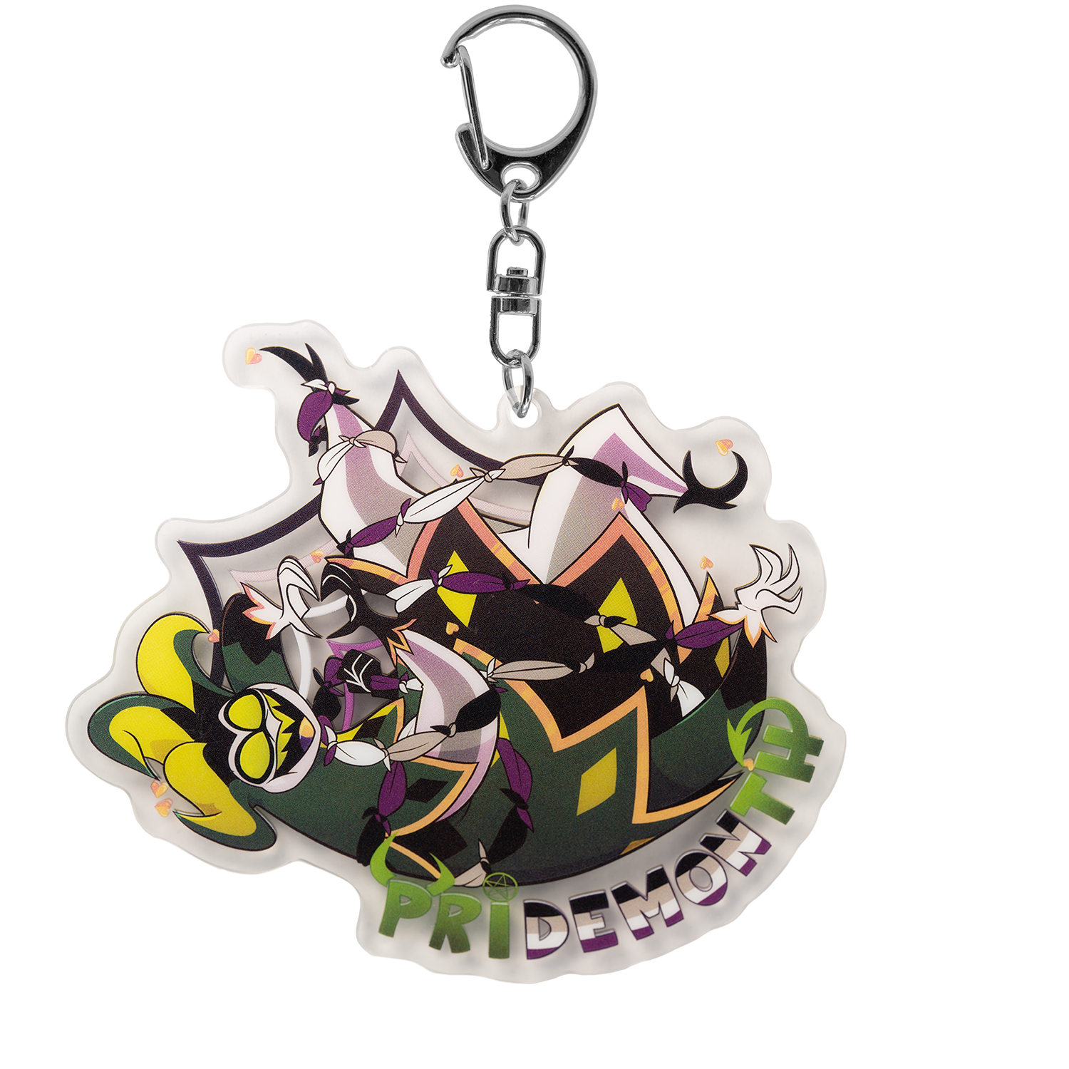 Mammon Pride 2025 Acrylic Keychain SALE Shark Robot mammon-pride-2025-acrylic-keychain-sale-shark-robot
