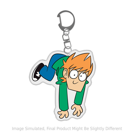 Matt Acrylic Keychain *PRE-ORDER* – Shark Robot