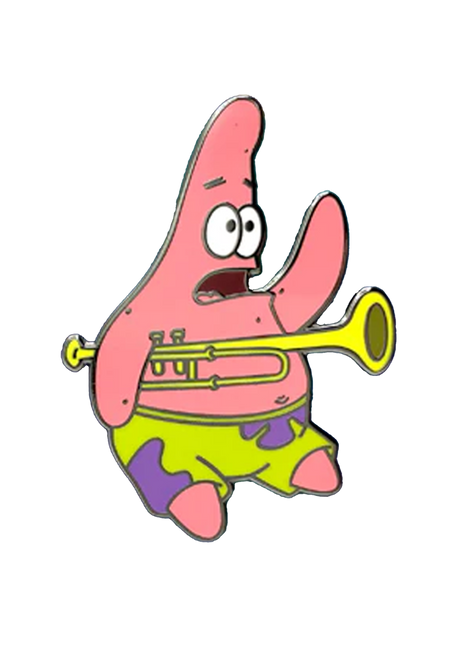 Is Mayo An Instrument? - Spongebob Squarepants Enamel Pin