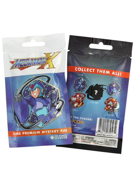 Mega Man X - Mini Painterly Blind Bag Pin Series