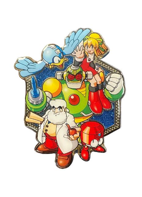 Golden Series 2: Rock's Family - Mega Man Classic Pin