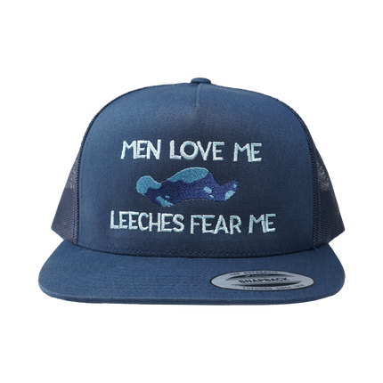 Men Love Me Leeches Fear Me Trucker Hat