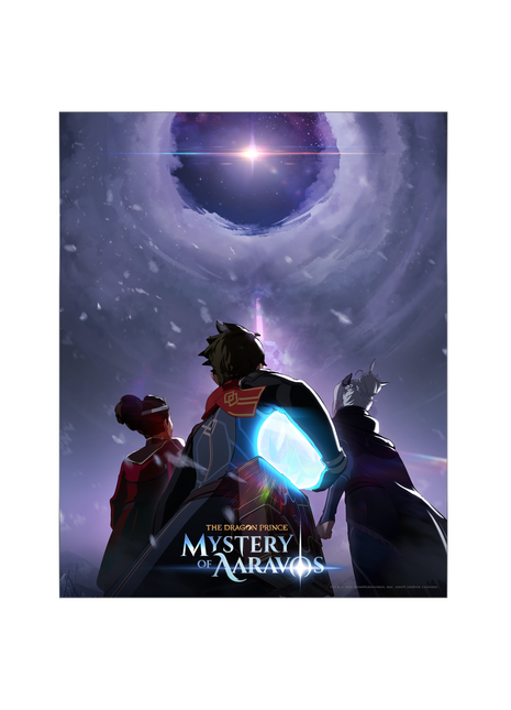 Eye of the Storm: The Dragon Prince Metal Poster / Print