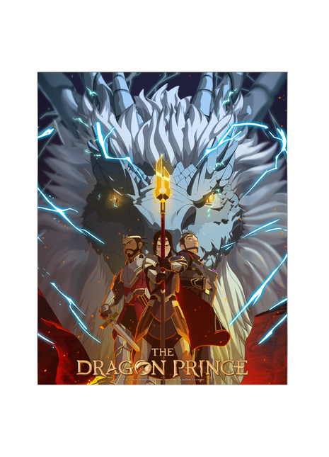 Defending The Border: The Dragon Prince Metal Poster / Print