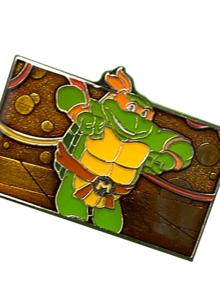 Michelangelo Is A Party Dude Pin