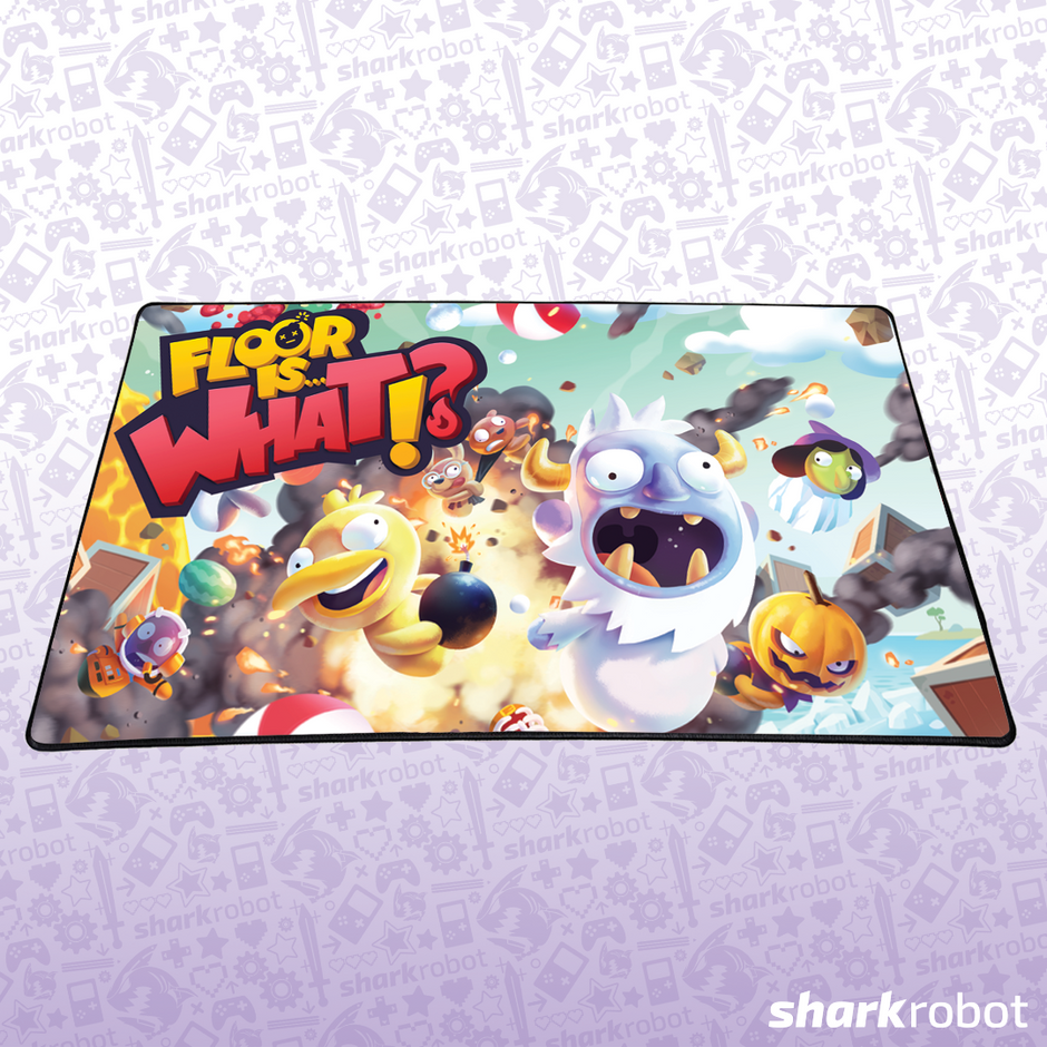 Floor Iswhat Playmat Shark Robot