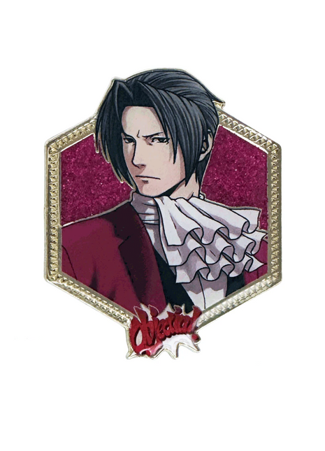 Miles Edgeworth - Golden Series 2 - Ace Attorney Pin