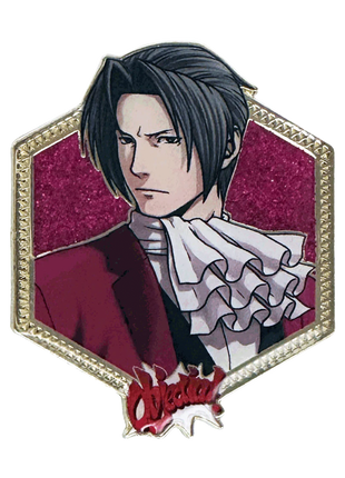 Miles Edgeworth - Golden Series 2 - Ace Attorney Pin