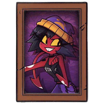 Millie Ghost Fckrs Lenticular Pin