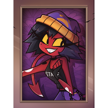 Ghost Fckrs Millie Lenticular Poster