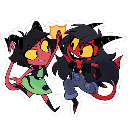 Millie & Cassity Sticker *LIMITED STOCK*