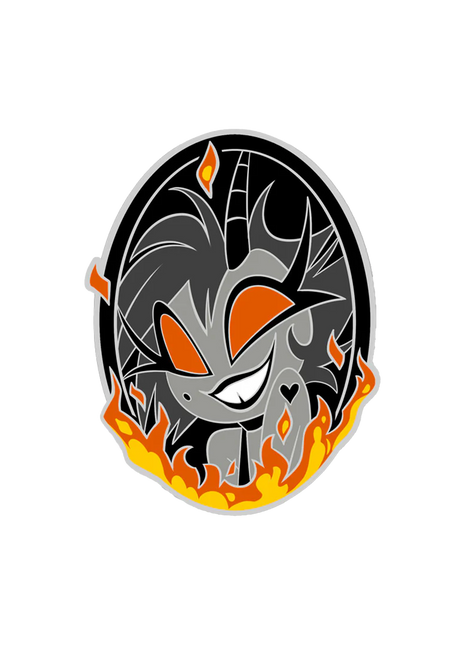 Millie Fiery Portrait - Enamel Pin *SALE*