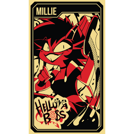 Helluva Boss Collectible Metal Cards - Series 1 - Wave 1 GOLD *SALE*