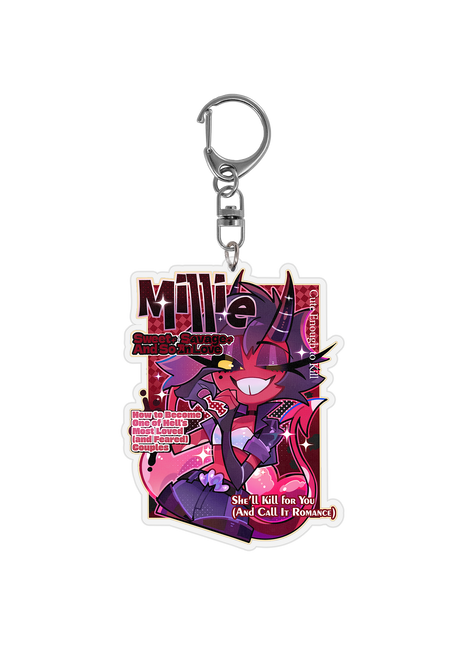 Millie - Key To My Heart Keychain *PRE-ORDER*