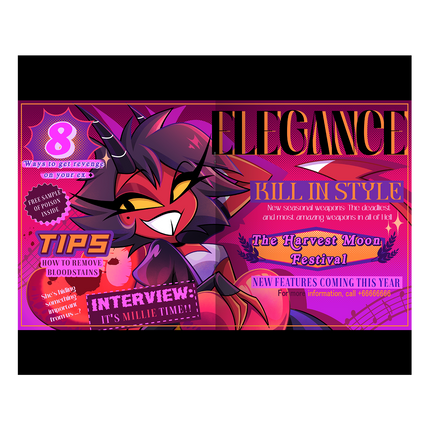 Millie - From Helluva Boss with Love Poster Print *PRE-ORDER*