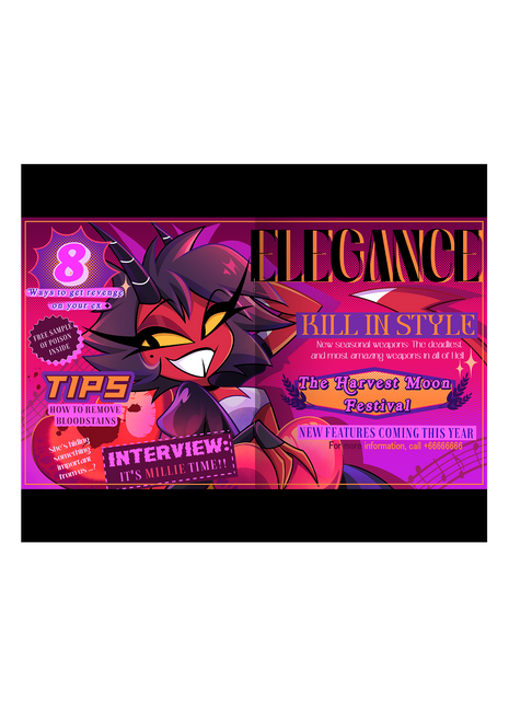 Millie - From Helluva Boss with Love Poster Print *PRE-ORDER*