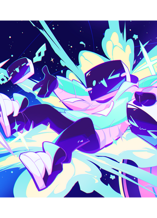 minbitt Space Poster Print *PRE-ORDER*