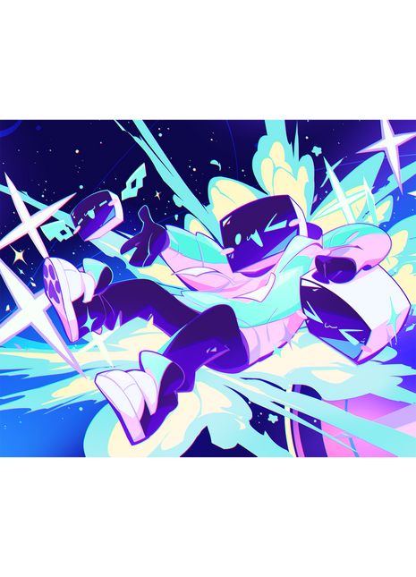 minbitt Space Poster Print *PRE-ORDER*