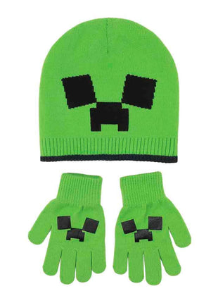Minecraft Beanie with  2 Pair Gloves  *LAST CHANCE*
