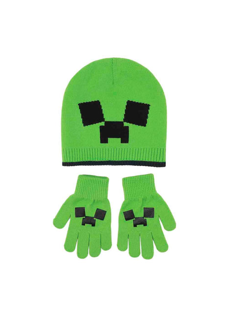 Minecraft Beanie with  2 Pair Gloves  *LAST CHANCE*