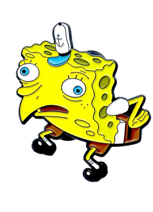 Mocking - Spongebob Squarepants Pin