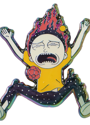 Rick and Morty: Rick Falling Rain Pin *LAST CHANCE*
