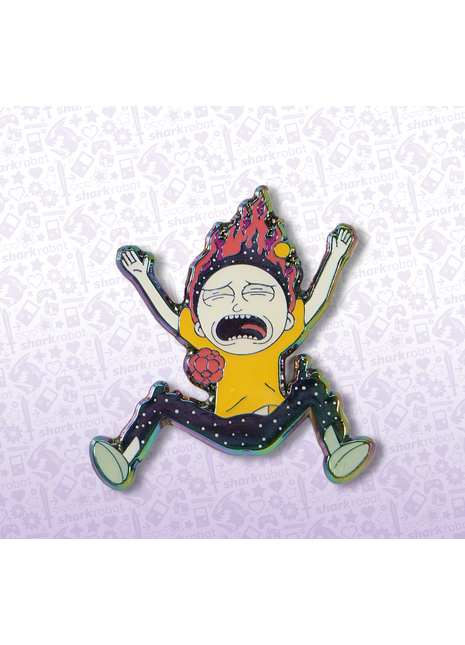 Rick and Morty: Rick Falling Rain Pin *LAST CHANCE*