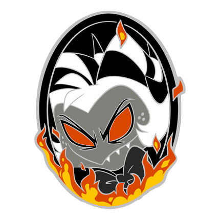 Moxxie Fiery Portrait - Enamel Pin *SALE*