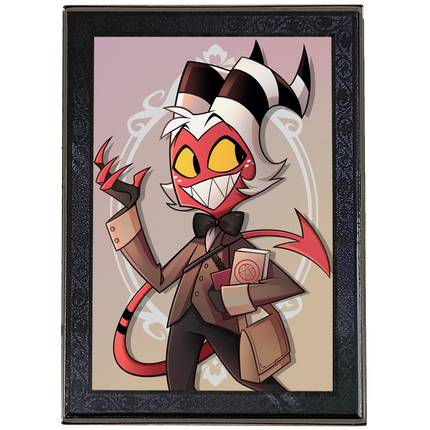 Moxxie- Haunted Lenticular Pin