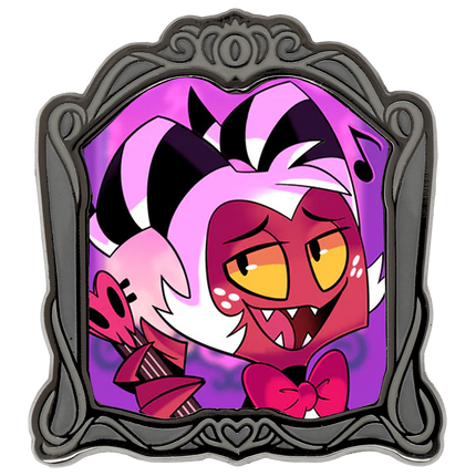 Moxxie Changing Portrait #2 - Lenticular Pin *FINAL SALE*