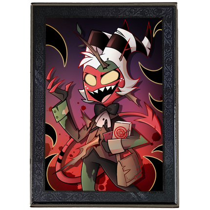 Moxxie- Haunted Lenticular Pin