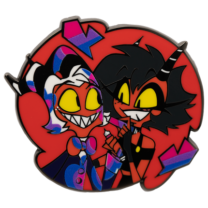 Millie & Moxxie - Pride 2025 Enamel Pin