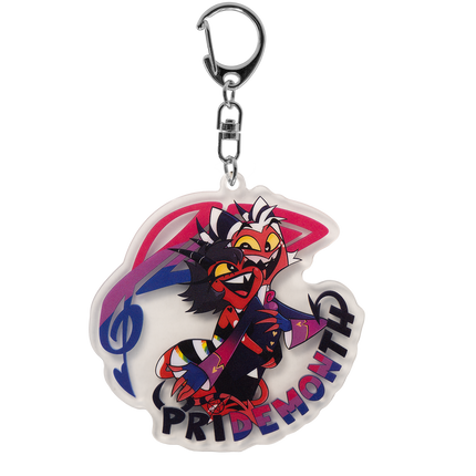 Moxxie & Millie - Pride 2025 Acrylic Keychain *SALE*