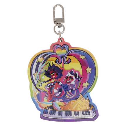 Millie & Moxxie - Pride Parade - Shaker Keychain *LIMITED STOCK*
