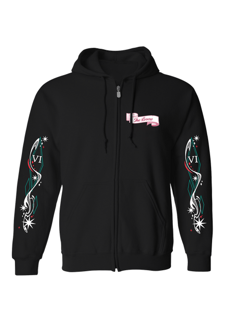 Zip-Up Hoodie - Moxxie & Millie Tarot *LIMITED RUN*