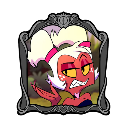Moxxie Changing Portrait #2 - Lenticular Pin *SALE*