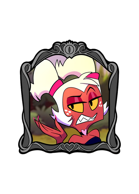 Moxxie Changing Portrait #2 - Lenticular Pin *SALE*