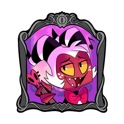 Moxxie Changing Portrait #2 - Lenticular Pin *SALE*